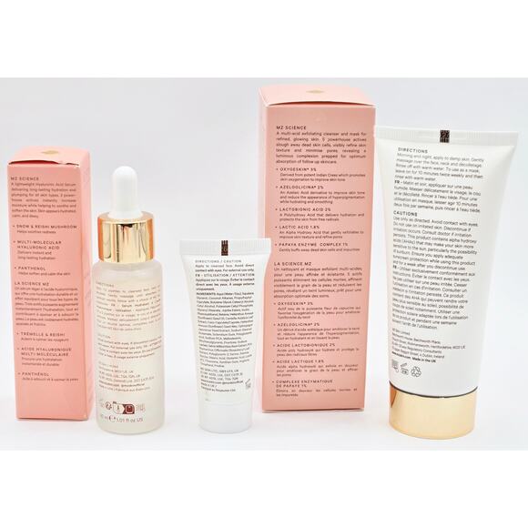 MZ Skin Hyaluronic Acid Hydrating Serum w/ Cleanse and Clarify, Calming Moisture - Picture 2 of 3